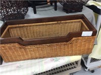 Large wicker basket