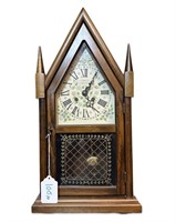 Vintage Hermle West German Cathedral Mantel Clock