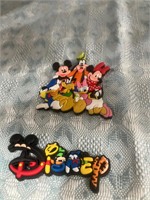 2 Disney magnets