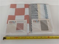 Water Repellant Shower Curtains Lot of 2