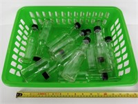 Basket of 12 Liquid Condiment Dispensers