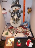 Snowman Decor, Placemats, Photobook, Ornaments