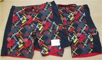 2 New Pairs Men's Size 34 Shorts