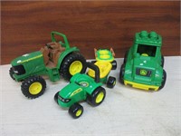 John Deere Tractor Toy Lot
