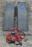 CAR RAMPS & JUMPER CABLES