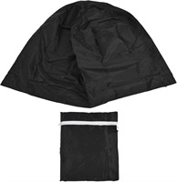 Black Waterproof Fire Pit Cover