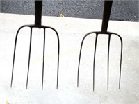 2- 4 Prong Hay Forks