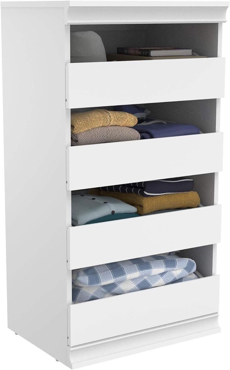 ClosetMaid Modular Storage Unit  4 Drawers  White