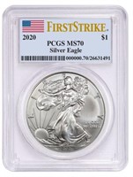 2020 PCGS MS 70 First Strike ASE