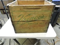 Vernor's Ginger Ale wood box