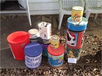 DECORATIVE METAL CANS