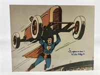 SUPERMAN PHOTO SIGNED - KIRK ALYN