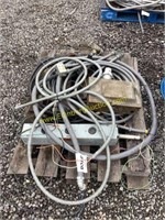 C4. Lot of misc. wiring conduit
