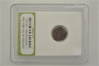330 AD Ancient Roman Coin In Slab