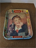 Vintage Coca Cola Tray 1950's