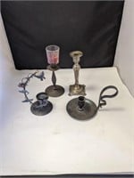 Vintage Tea light & Candlestick Holders