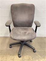 Suede Style Adjustable Office Chair