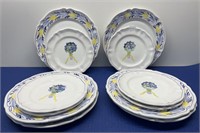 Made in Italy , 12 Pcs Dinner and Salad Plates ,