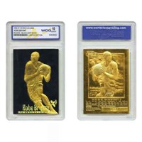 23K Black Gold Kobe Bryant Rookie Card