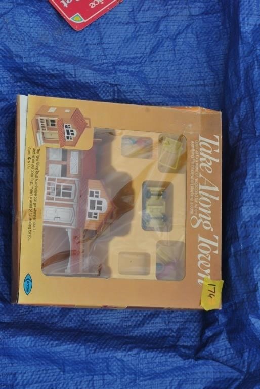 1984 take-along town new in box