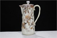 LOVELY DECORATED CHOCOLATE POT PITCHER
