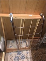 Drying rack and metal hook