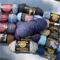 Lot of 15 Skeins of New Yarn
One skein has no