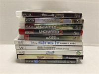 Nintendo WII, PlayStation, GameCube Video Games