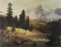 Windberg Signed Print Melody of the Maroon Bells