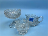 3 pc. Vintage Glassware Items