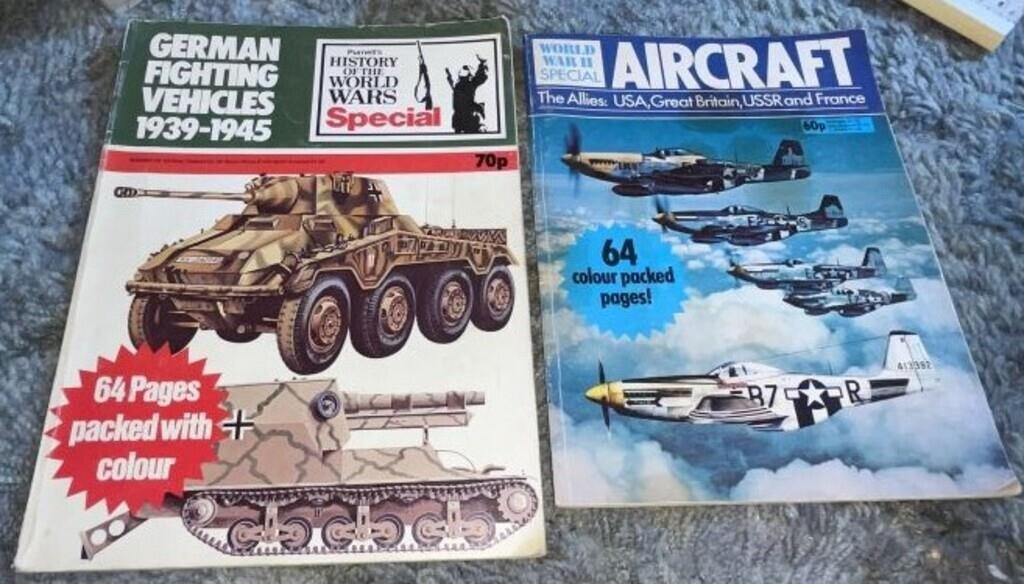 1975 (2) Magazines - German Fighting Vehicles