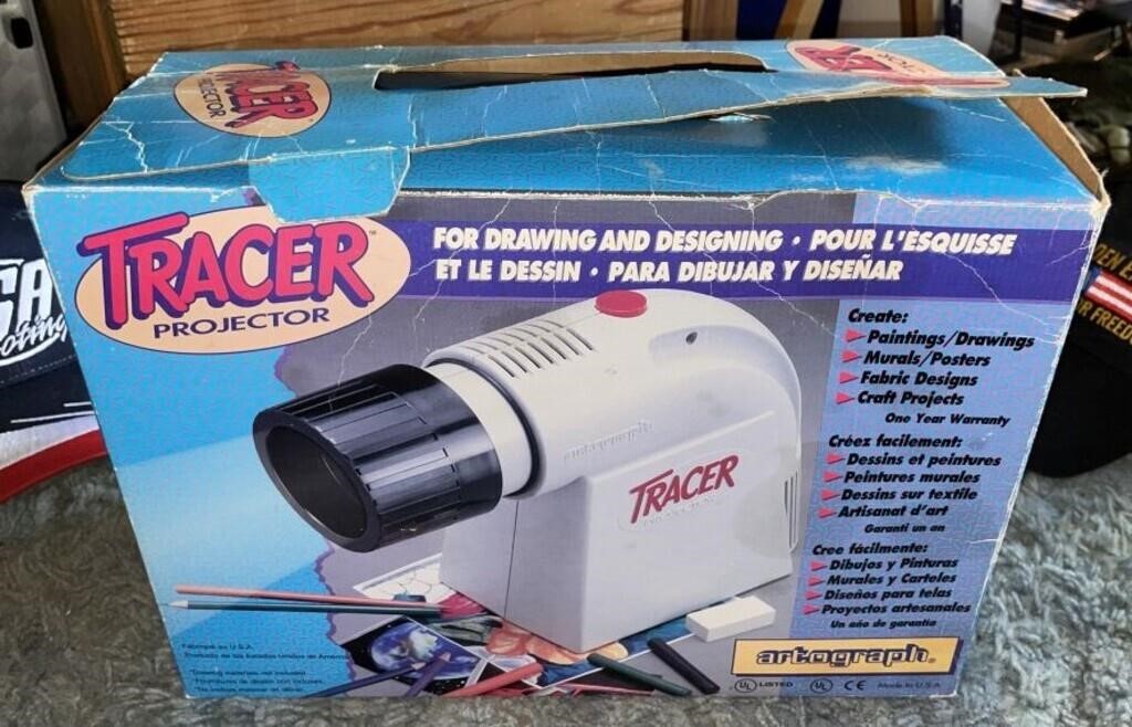 Vtg Artograph Tracer Projector in Original Box