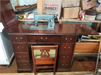 Brother HA3-B5 Precision Sewing Machine & Cabinet