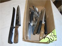 flatware and knives