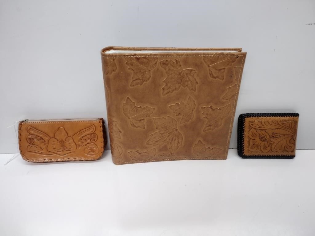 Tooled Leather Items