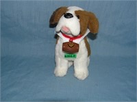 St. Bernard plush dog toy, Elf Toys
