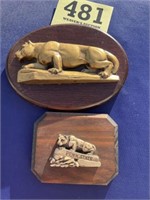 2. Penn State wooden plaques.