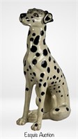 Large Life Size Dalmatian Firedog Dog Statue