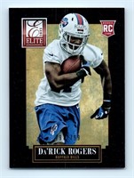 791/799 RC Da'Rick Rogers Buffalo Bills