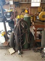 TORCH TANKS/HOSES/NOZELS/TANKS OWNED