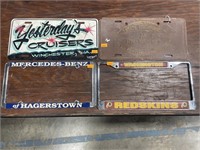 License plate covers