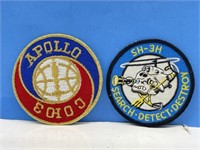 2 Patches - SH-3H Search Detect Destroy and Apollo