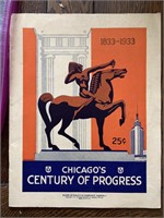 1933 CENTURY OF PROGRESS PROGRAM