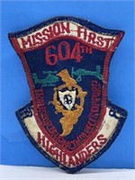 Patch - Mission First 604th Highlanders