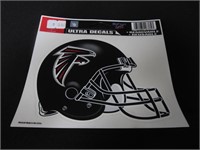 ATLANTA FALCONS HELMET LOGO DECAL WINCRAFT