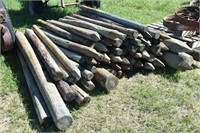 Qty. of Fence Posts, Loc: OK Tire, East Service