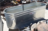 Approx. 150gal. Galvanized Water Trough, Loc: *C