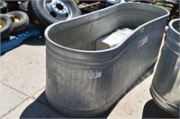 Approx. 150gal. Galvanized Water Trough, Loc: *C