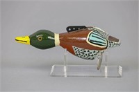 Jim Nelson 6" Duck Fish Spearing Decoy, Cadillac,