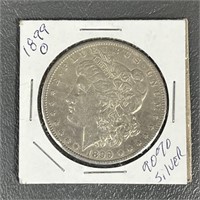 1899-O Morgan Silver Dollar (90%)